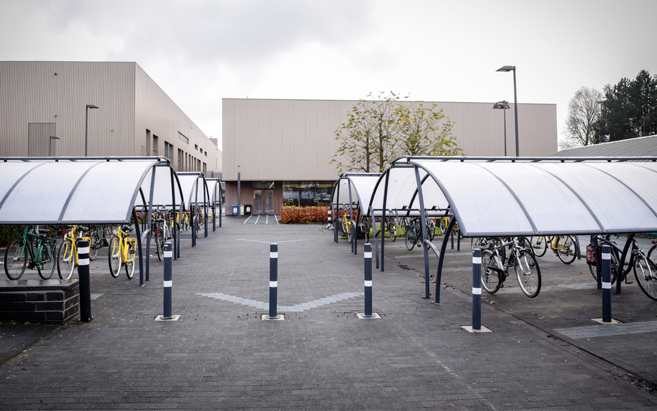 Abri à vélos Ligna double face