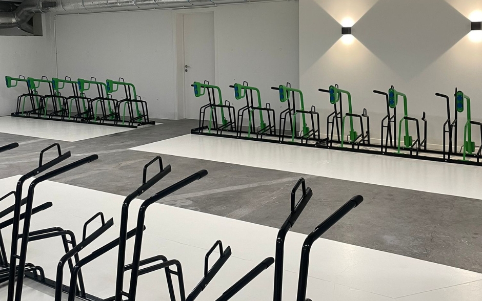 Parking vélo de standing pour le Marquis au cœur de Bruxelles