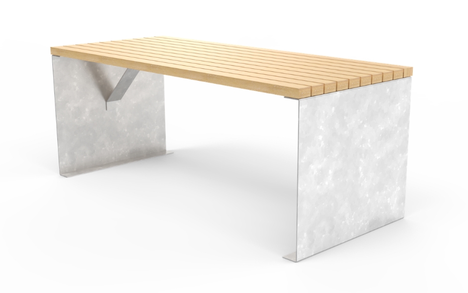 LINN table acier & bois