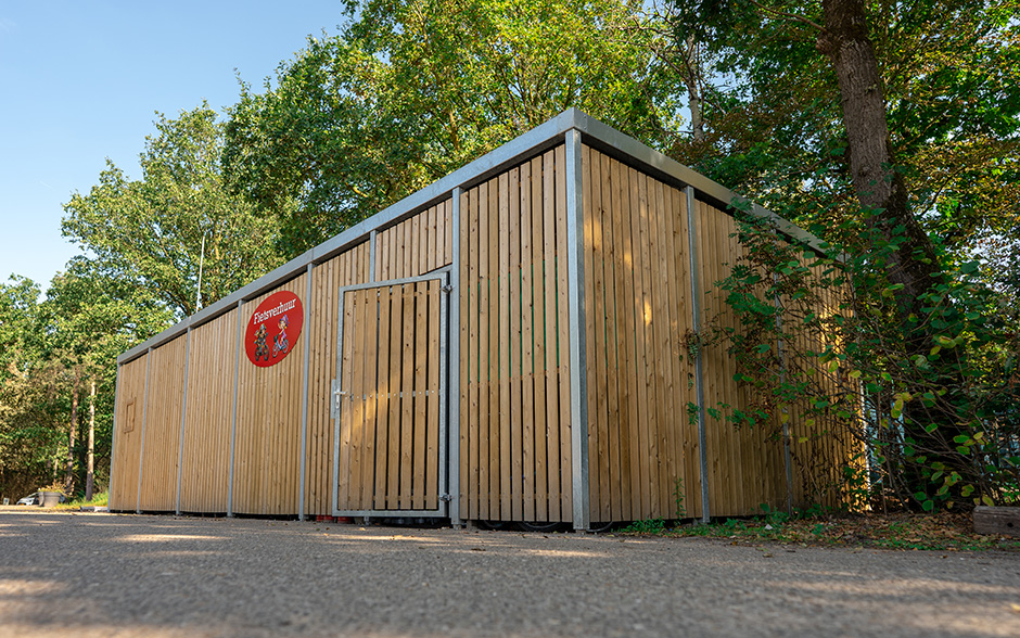 Abri à vélos Paleto fermé en bois