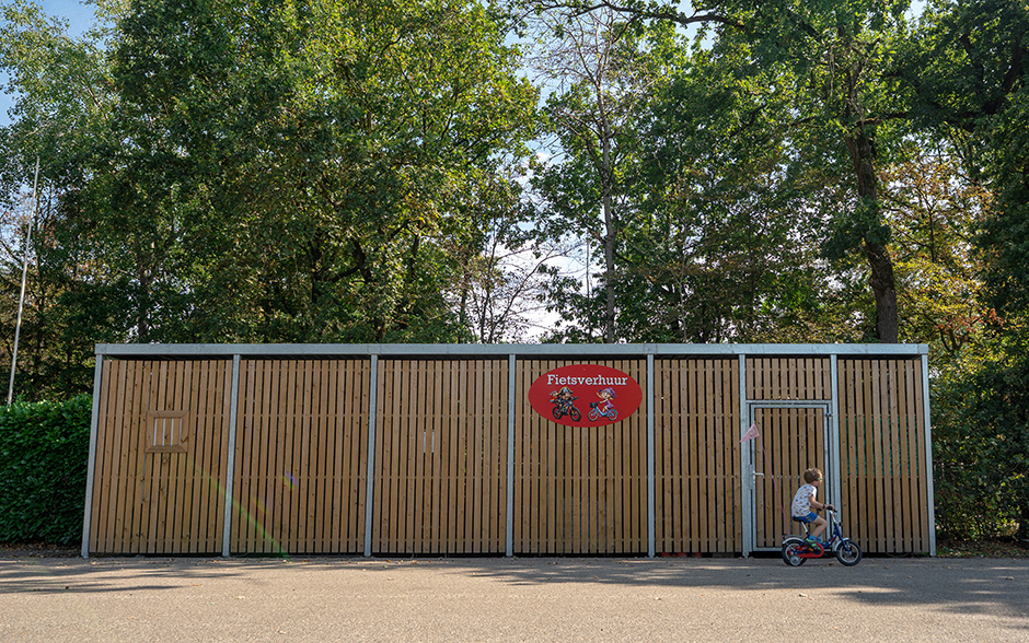 Abri à vélos Paleto fermé en bois