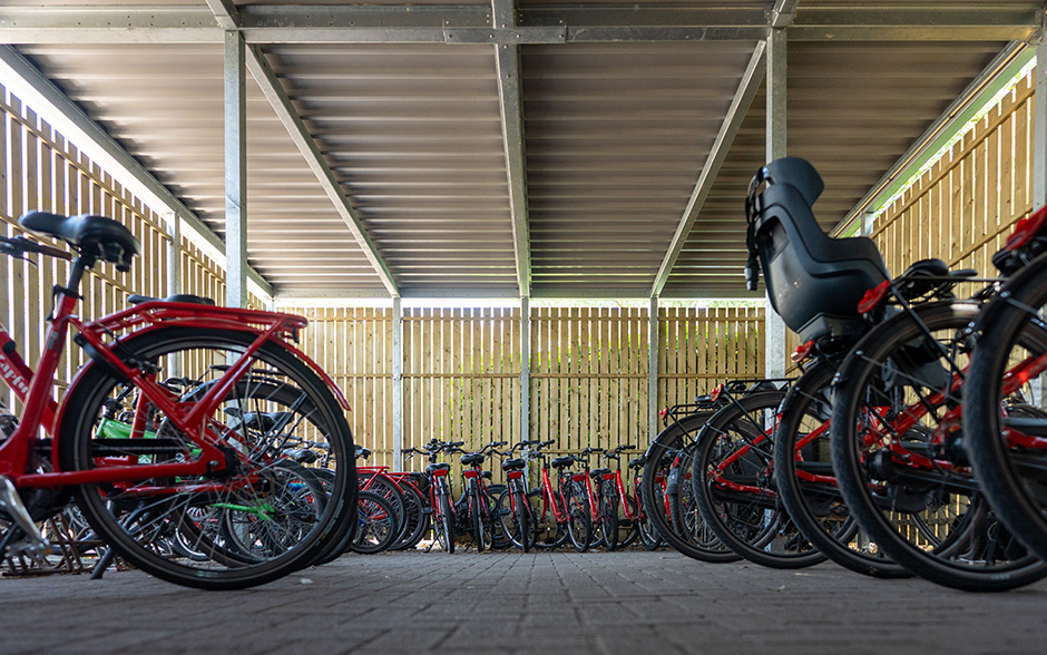 Abri à vélos Paleto fermé en bois