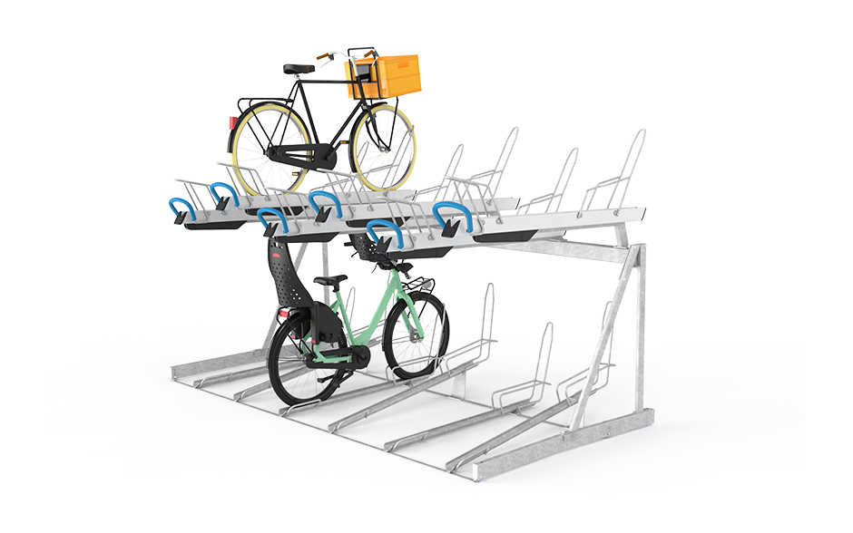 Collection de racks à vélos double-étage VelopA-Up BMF