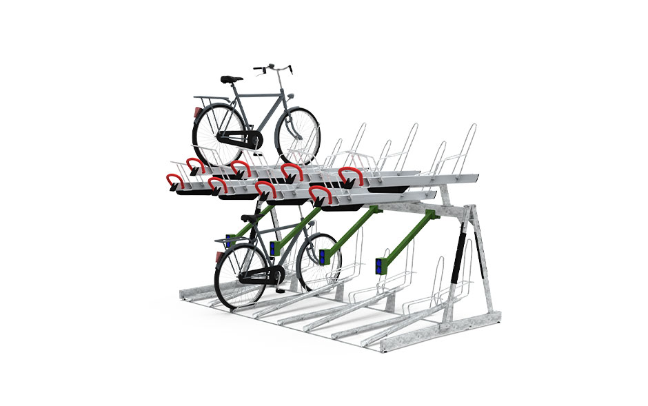 VelopA-Up étagère avec points de recharge
