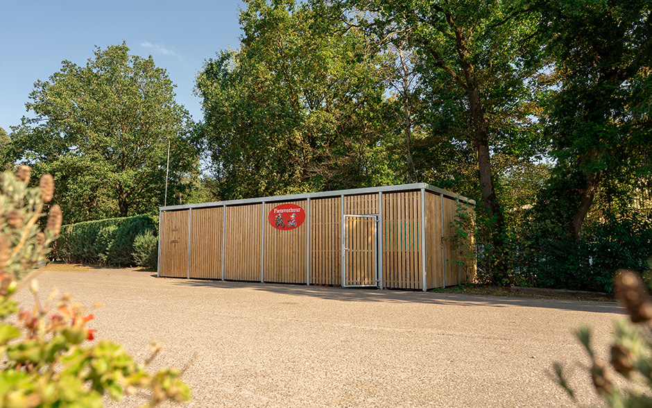 Abri à vélos Paleto fermé en bois